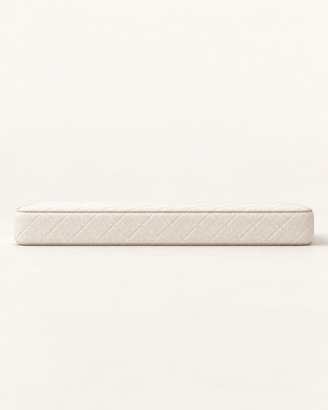 Le matelas vu de profil.