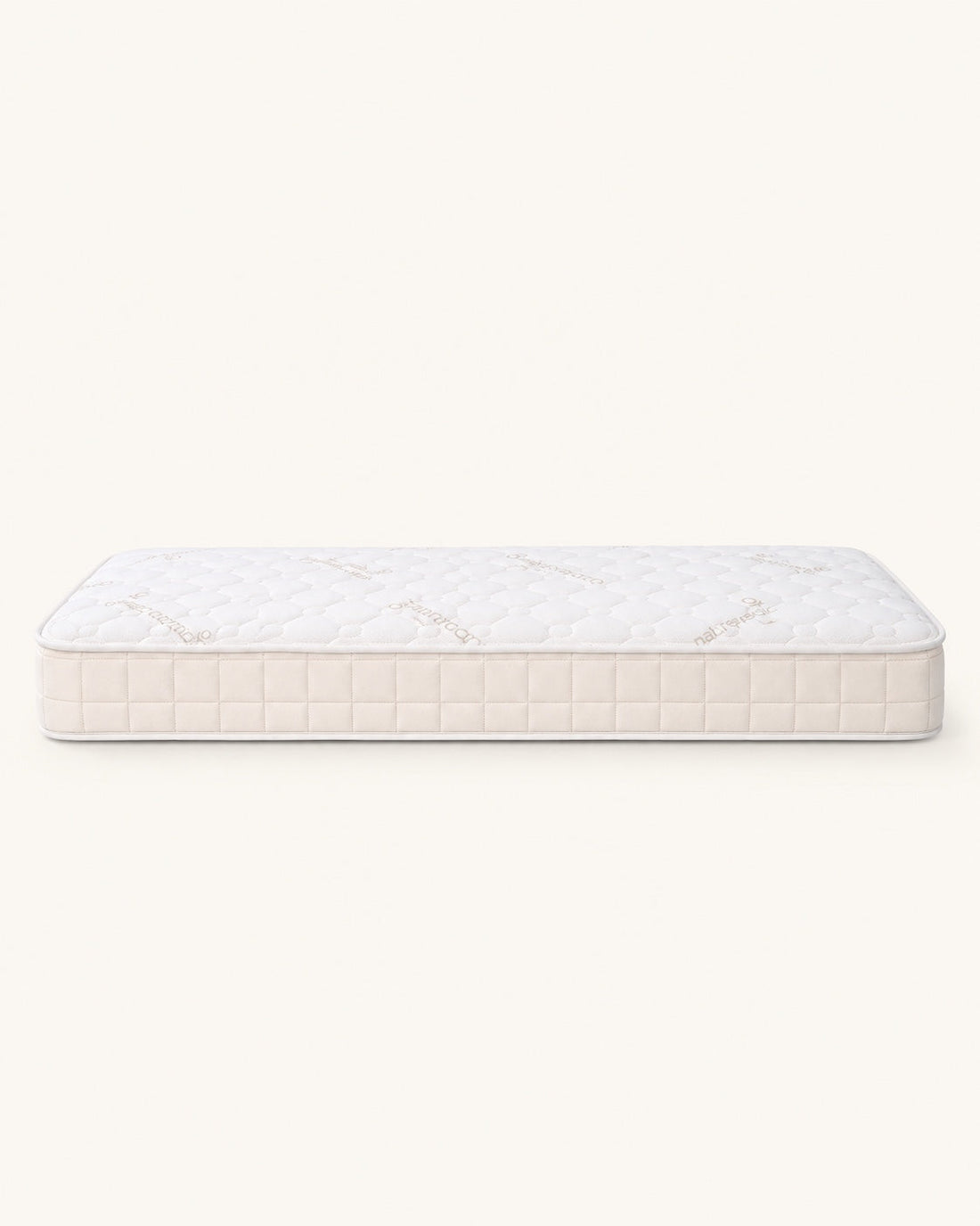 Le matelas vu de profil.