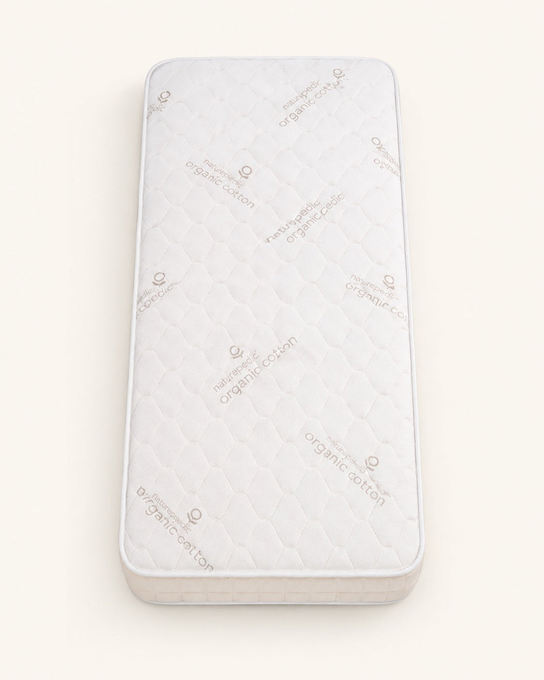 Le matelas vu de dessus.