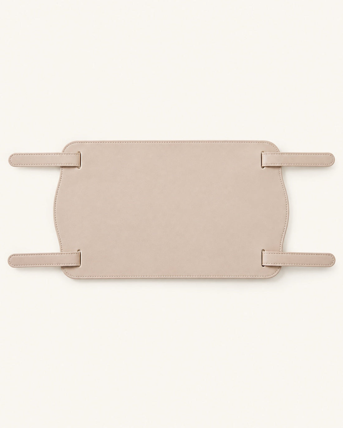 Le panneau de protection beige.