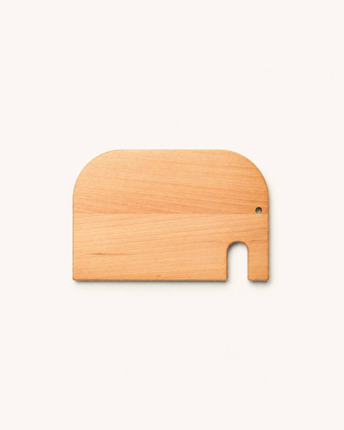 La planche éléphant en hêtre naturel.