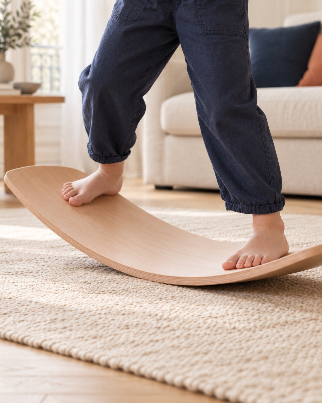 Tout part d’un appui. Les pieds, la courbe et le bois en action.