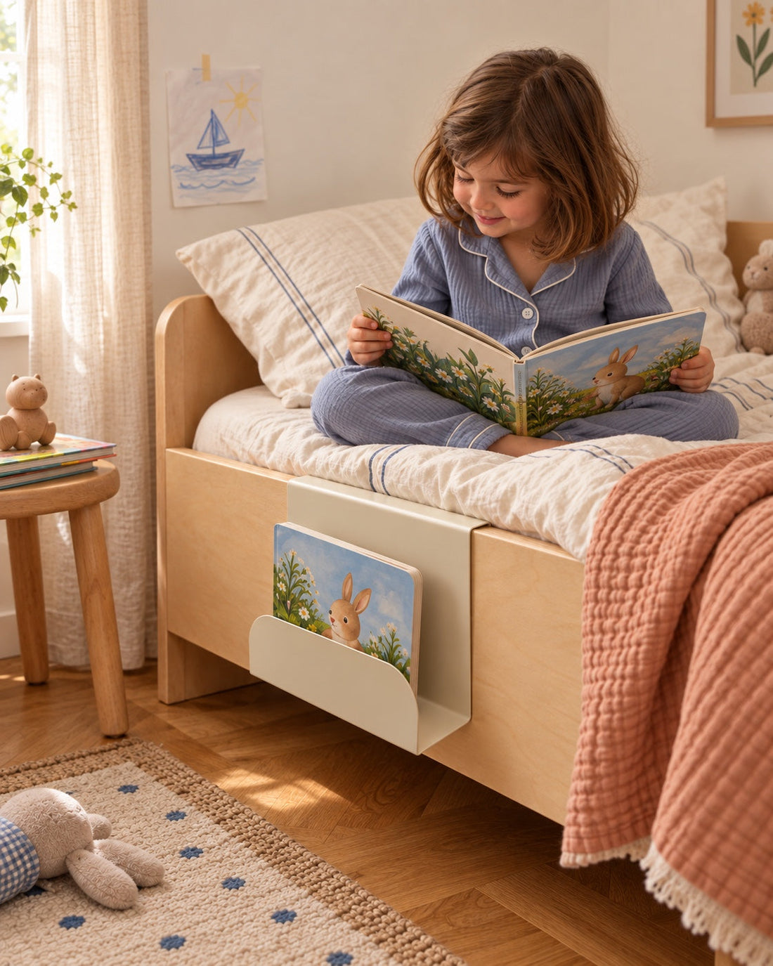 Un livre choisi pour le matin.