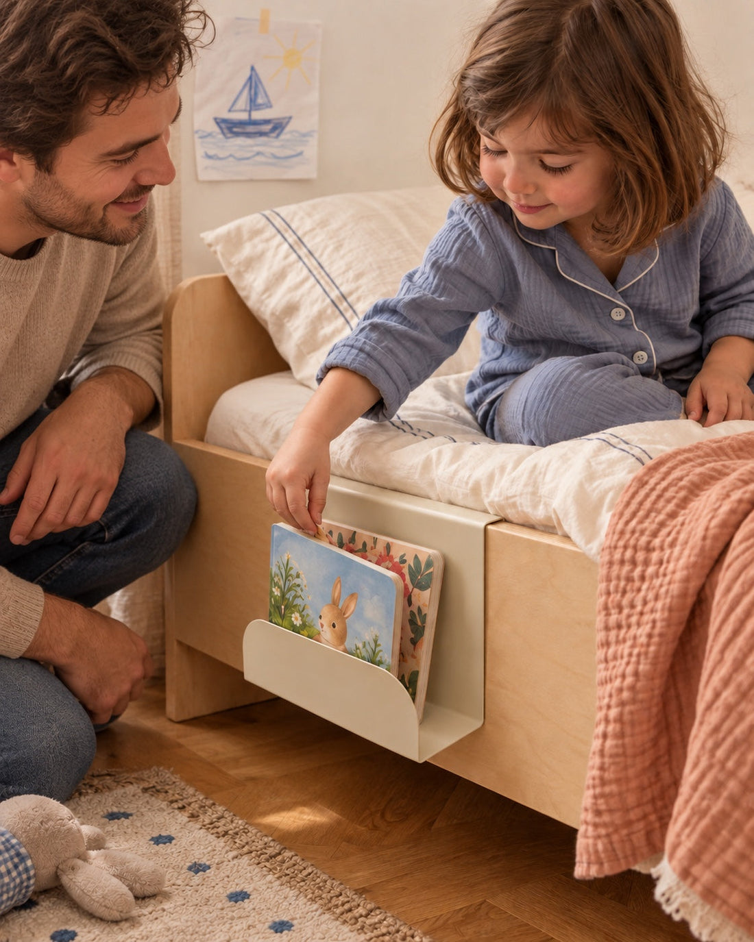 Ranger son histoire avec papa.